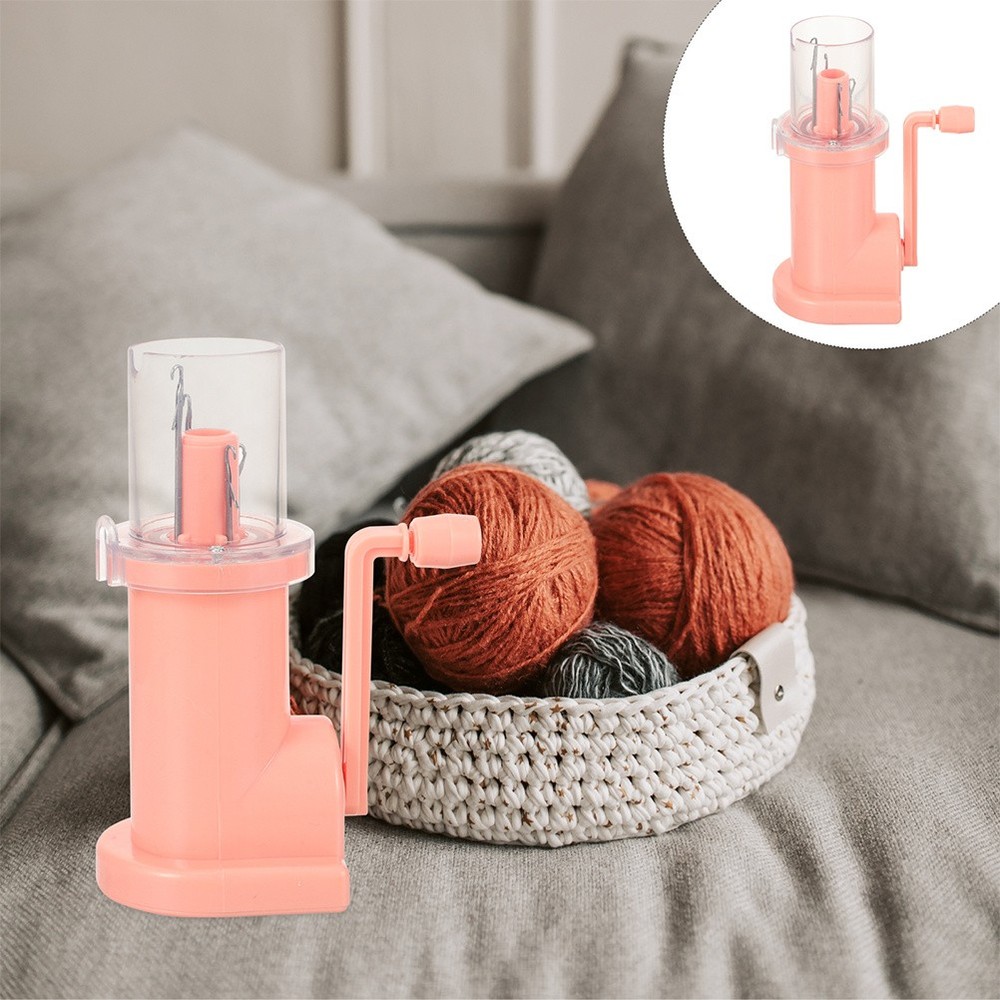 2 Set Hand Spool Knitter Mini Weaving Machine Knitting Small Tools