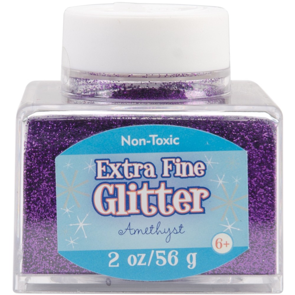 Extra Fine Glitter 2oz Amethyst