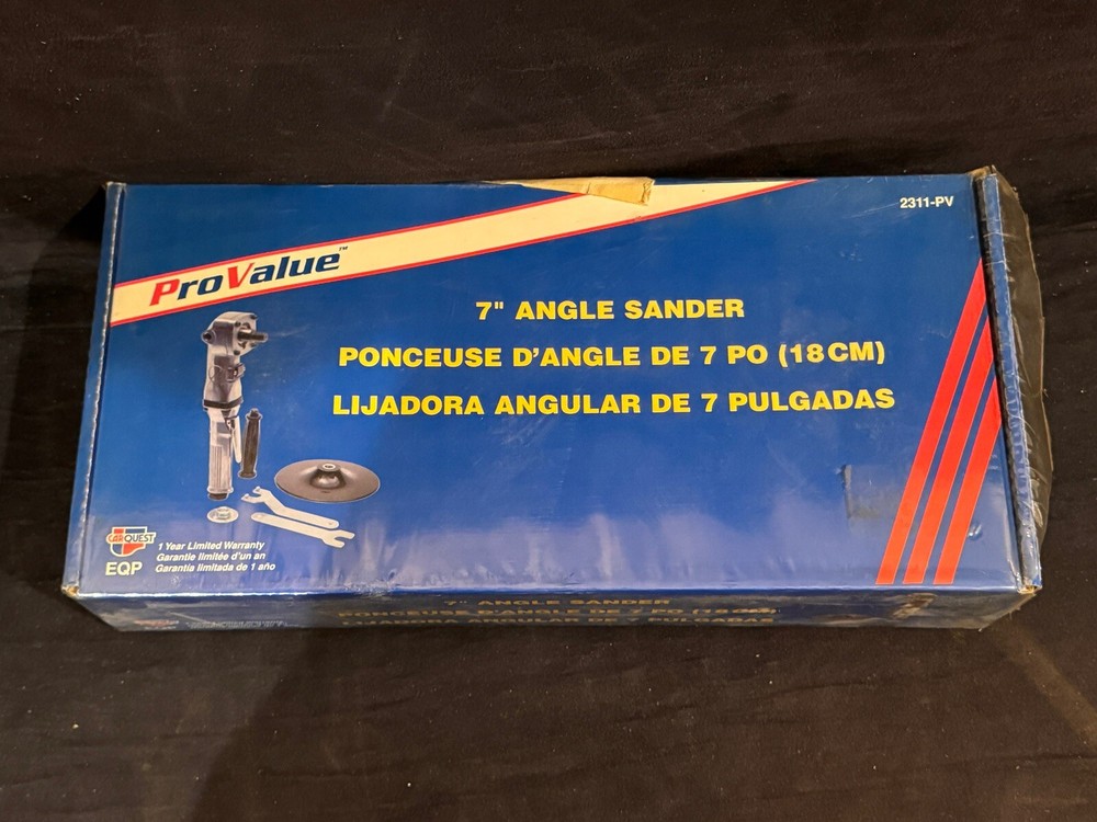 Pro value 7" Angle Sander 2311-PV - Brand New
