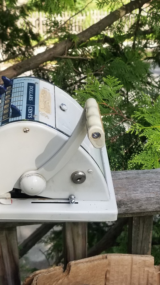 VINTAGE CHECK WRITER PAYMASTER RIBBON WRITER