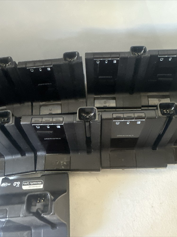Lot Of 13 Plantronics WO2 Base Optimized for Microsoft Lync