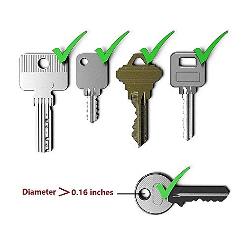 Compact Key Holder - Stylish & Practical Pocket Key Organizer With Secure