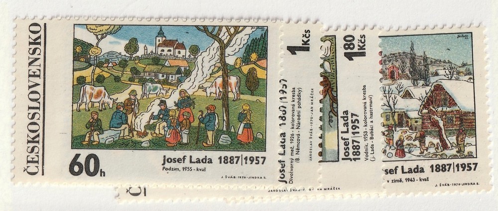 Czechoslovakia       1681 - 1684        MNH OG