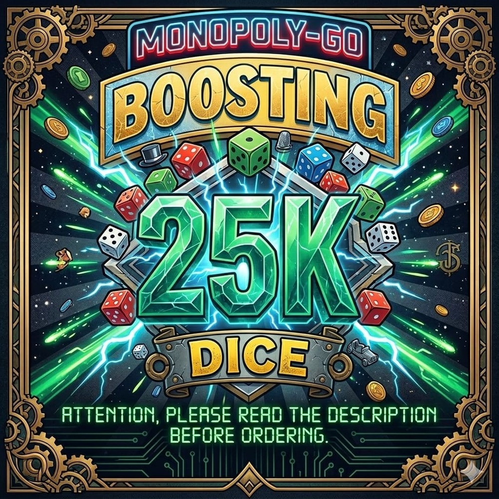 Monopoly_go DICE BOOST 25K Fast and Creadible