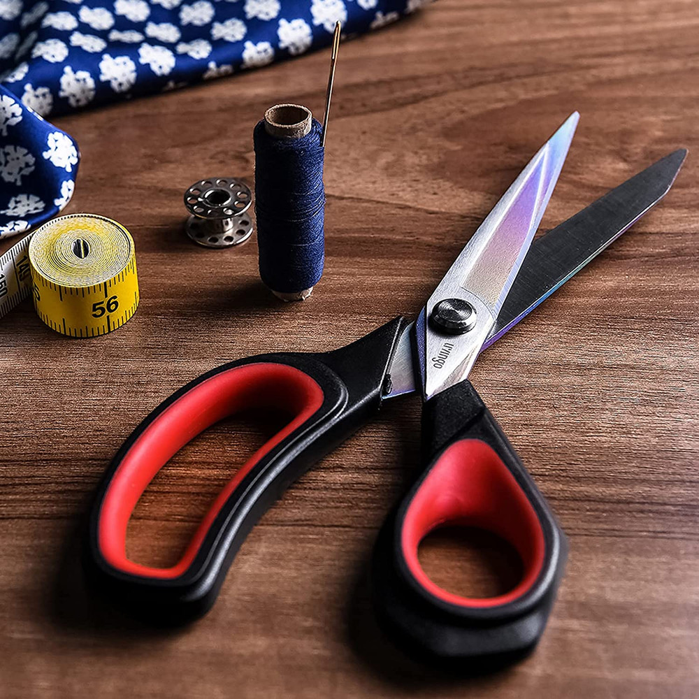 Premium Tailor Scissors Heavy Duty Multi-Purpose Titanium Coating Forged Stainle
