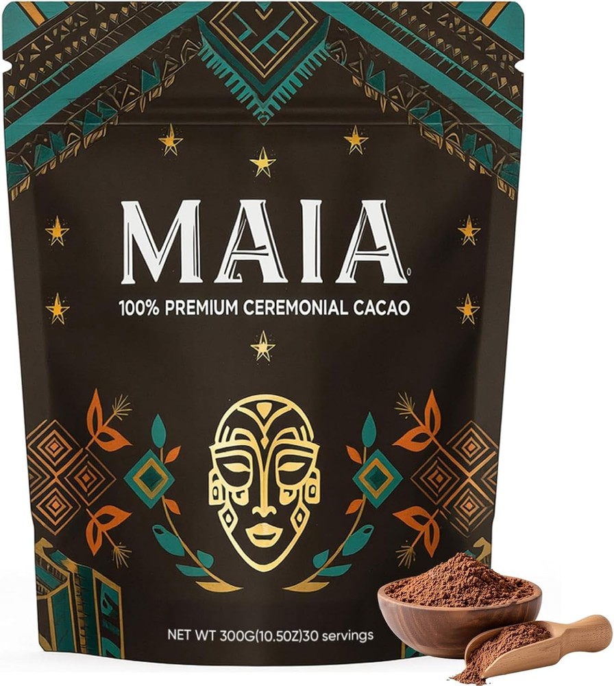 Maia Ceremonial Cacao -  e Natural, Enhanced with Flavanol,
