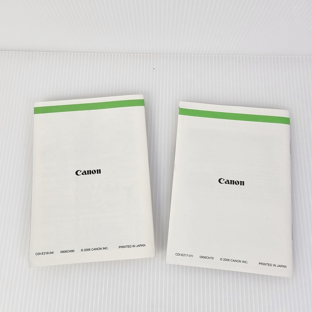 Canon Powershot SD600 Advanced & Basic User Guides, Genuine Original