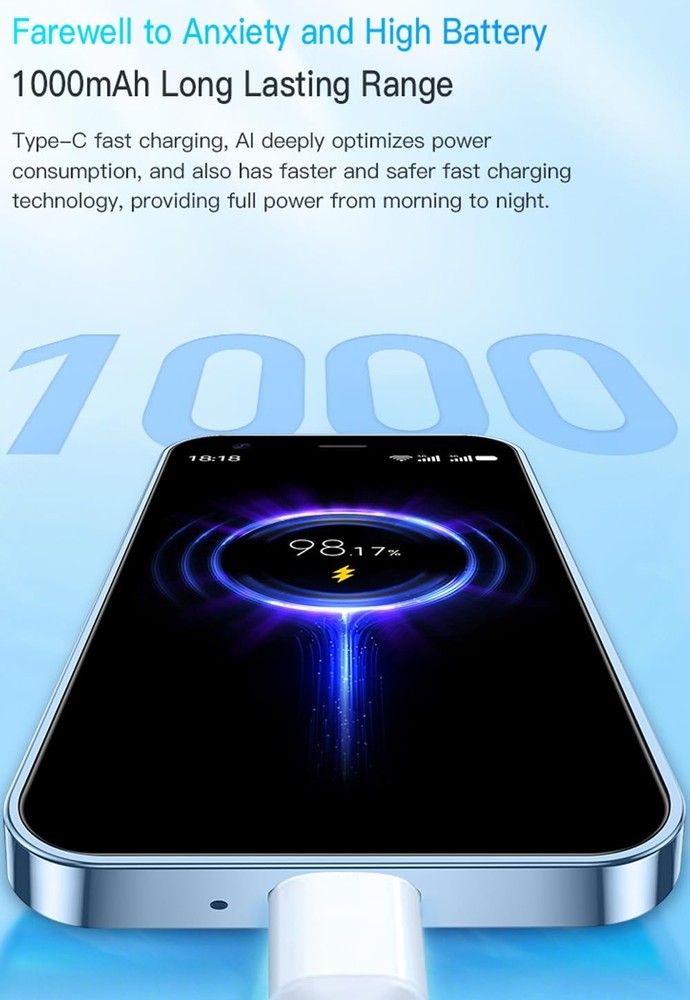 Mini Smartphone, Mini Unlocked Cell 3.0 Inch Android 3G Small Mobile Quad Cor...