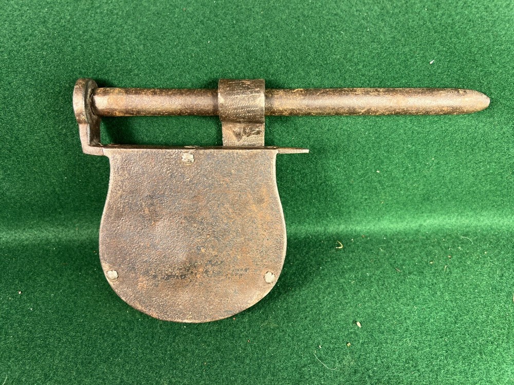 Antique Hand Forged Sliding Hasp Lock