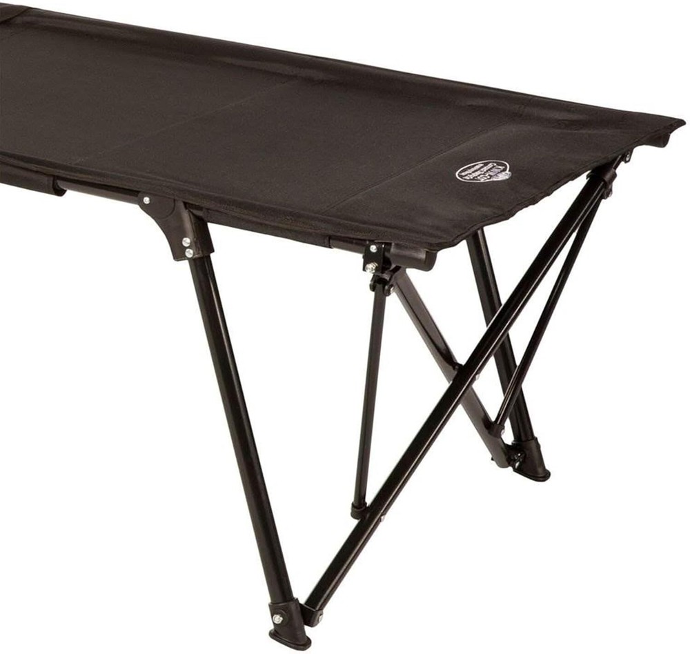 Kamp-Rite Standard Kwik Cot Quick Setup Sleeping Bed with Side Storage Pockets