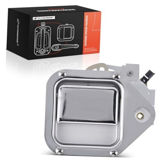 Front Right Passenger Side Exterior Door Handle Compatible with Kenworth