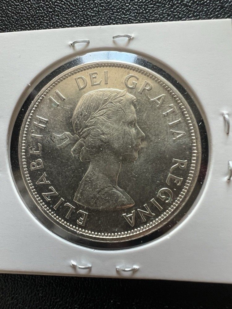 1961 Arrowhead Canada Silver Dollar Coin