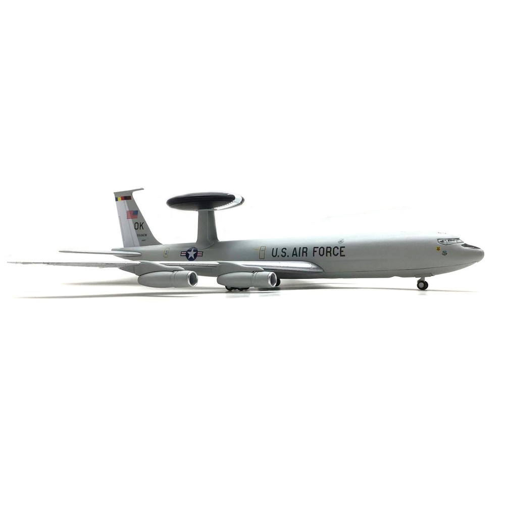 1/200 Scale US E-3 E3 Sentry AWACS Aircraft Model Plane Souvenir Static Display