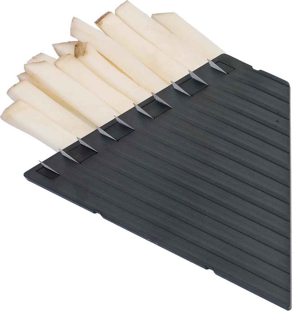 Progressive Folding Mandoline Slicer - Versatile, Dishwasher Safe, Black