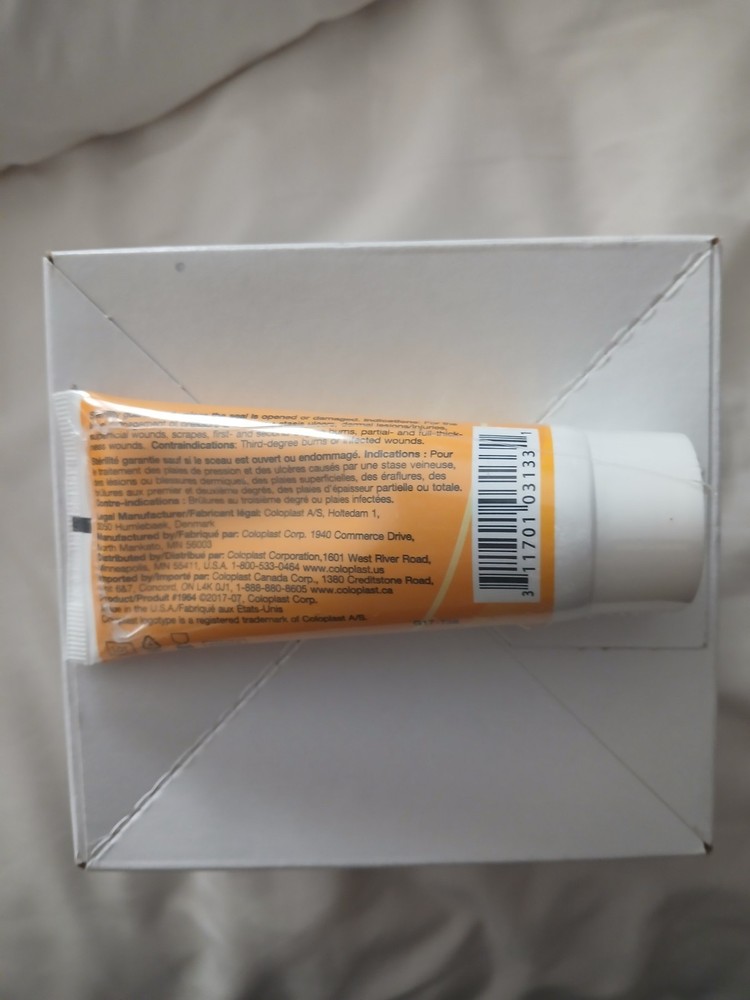 Coloplast Triad Dressing Hydrophilic Wound Paste Ointment First Aid 2.5 oz .