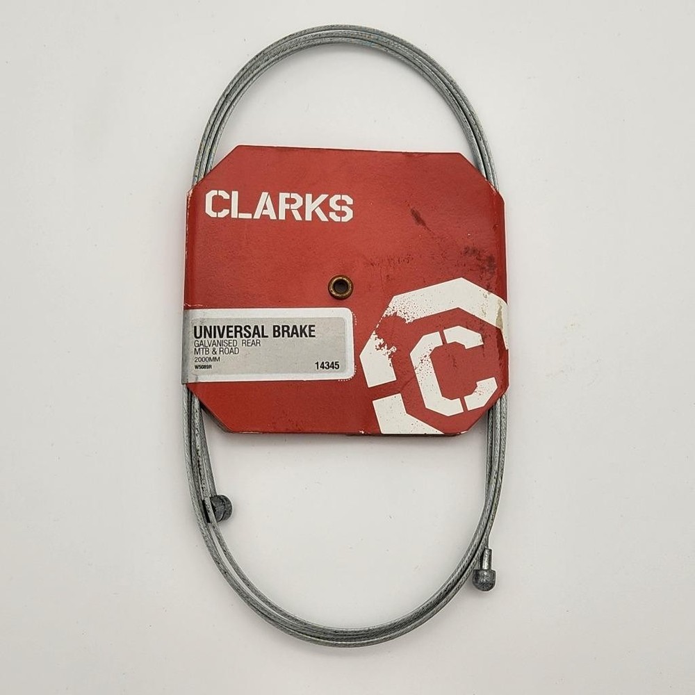 Clarks Galvanized Road/MTB Brake Cable 2000mm 1.5mm Open Package