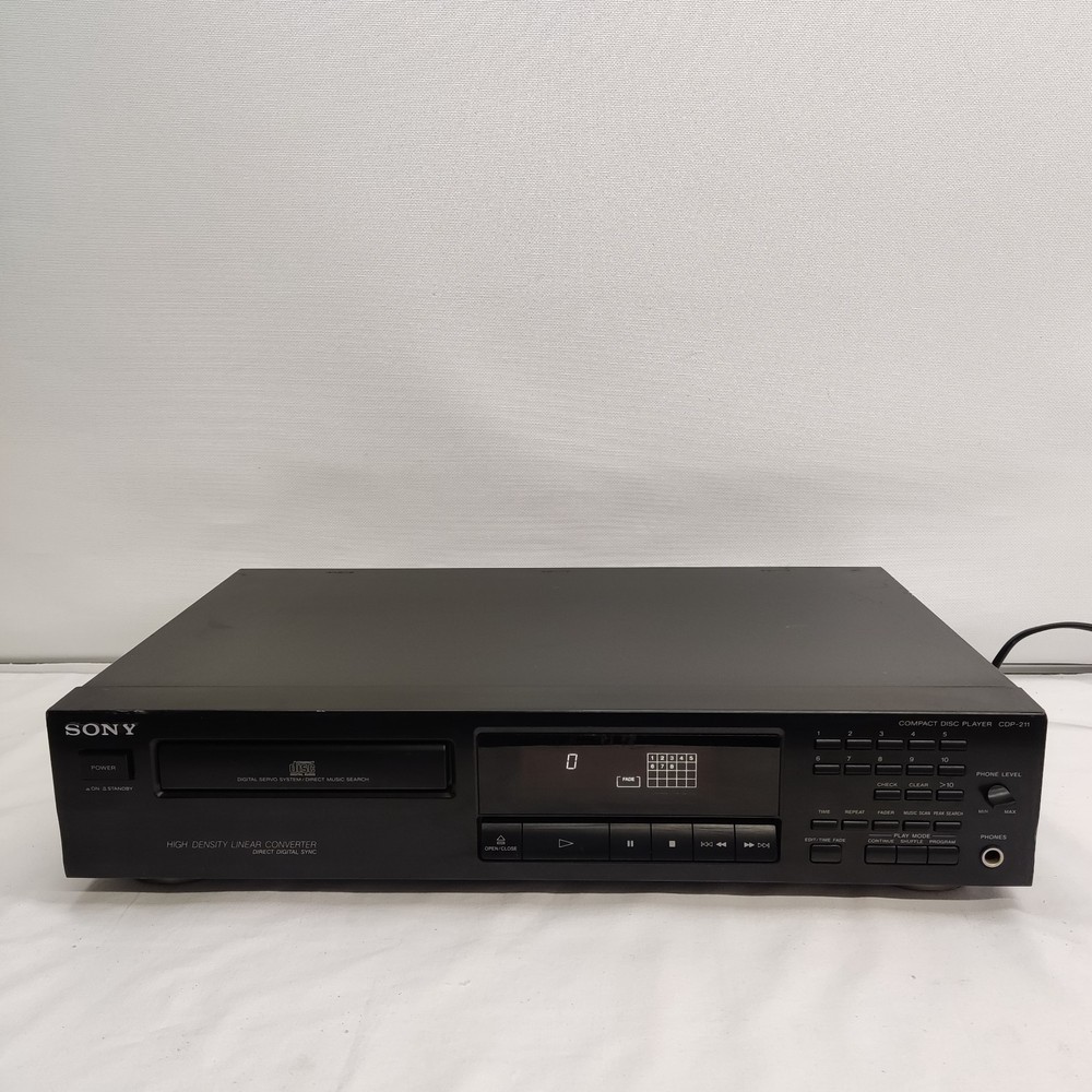 SONY CDP-211 COMPACT DISC CD PLAYER HI-FI SEPARATE