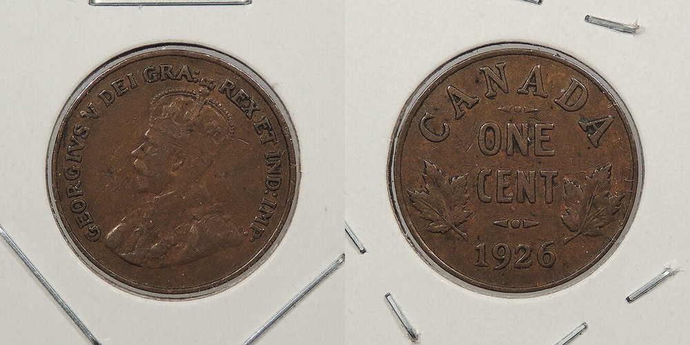 CANADA 1926 Cent #WC82446
