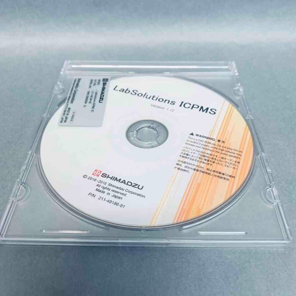 Shimadzu LabSolutions ICPMS(E) Software Package V 1.12