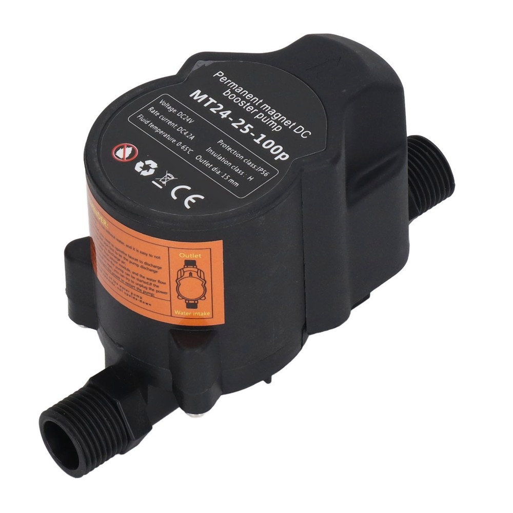 UK Plug Pump Automatic Water Pressure Shower Boosting Recirculating