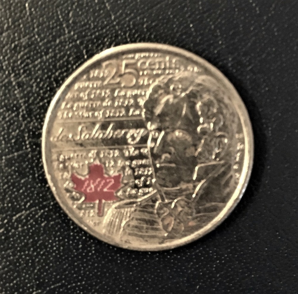 Canada "de Salaberry" 25c Coin 2013