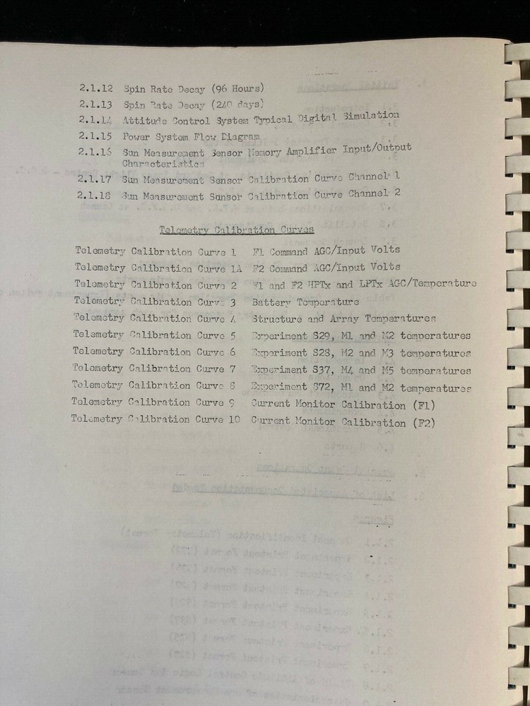 ESRO II SATELLITE POST LAUNCH OPERATIONS MANUAL, HAWKER SIDDELEY SPACE DIVISION
