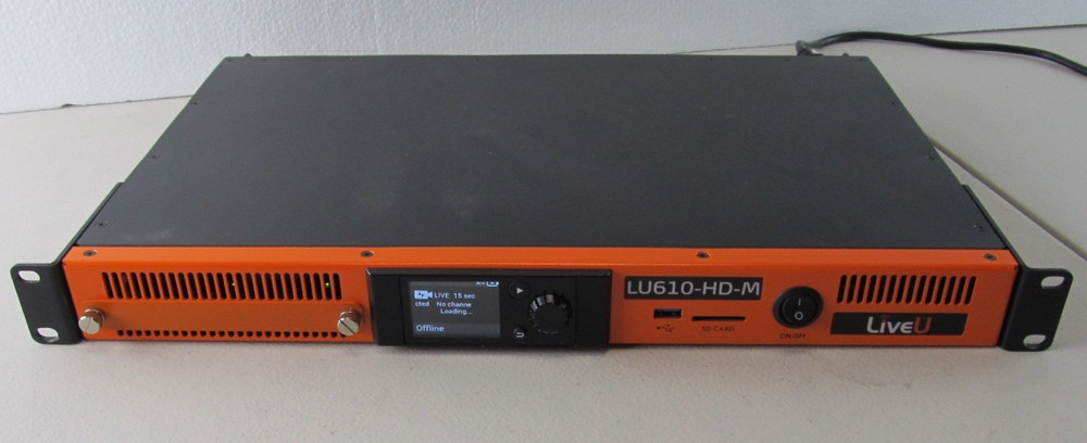 LiveU LU610-HD-M Encoder w/ Internal Modems, Rack Mountable