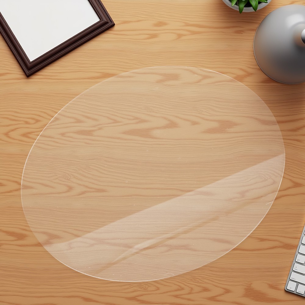 Transparent Acrylic Clock Face: 30 Cm Round Panel Dial - Modern Wall Decoration