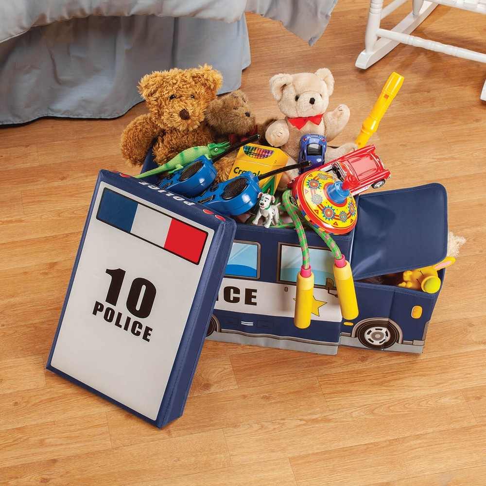 Police Car Storage Box