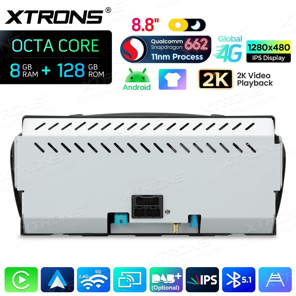 Display Screen for BMW E60/E61/E90/E91/E92/E93 CIC Android 14 8+128G CarPlay 4G