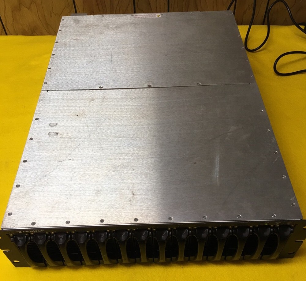 Equallogic SAN ISCSI Peer Storage Array 5.6TB SATA II Controller