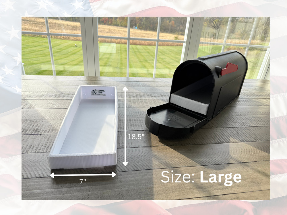 EZ Mail Tray™ Organizer - Mailbox Tray Insert
