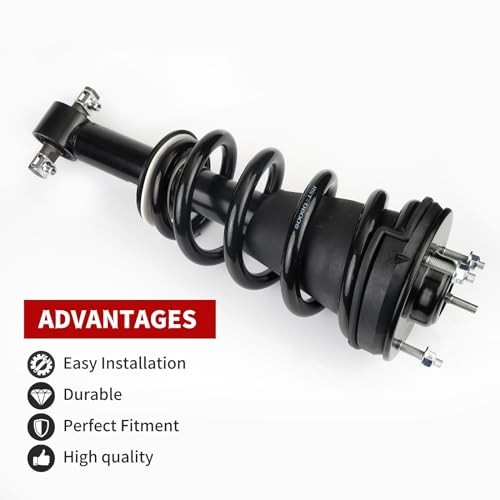 Pair Front Shock Absorber Magnetic Strut Assembly Spring With Electric