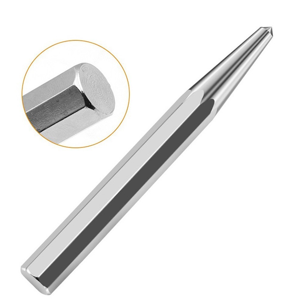 Punching Tip Silver Drilling Marking Bright Chrome Centering Positioning