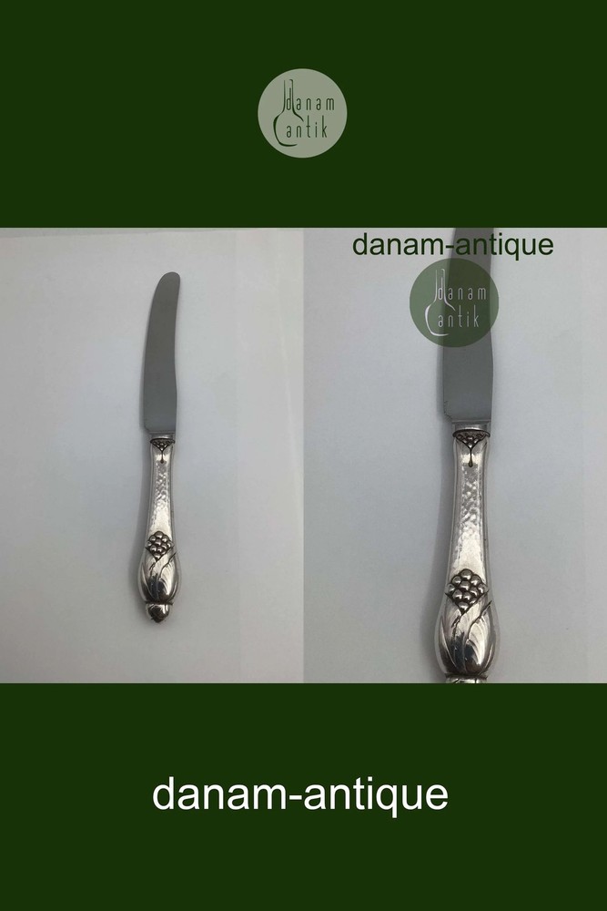 Evald Nielsen No 6 Silver Dinner knife