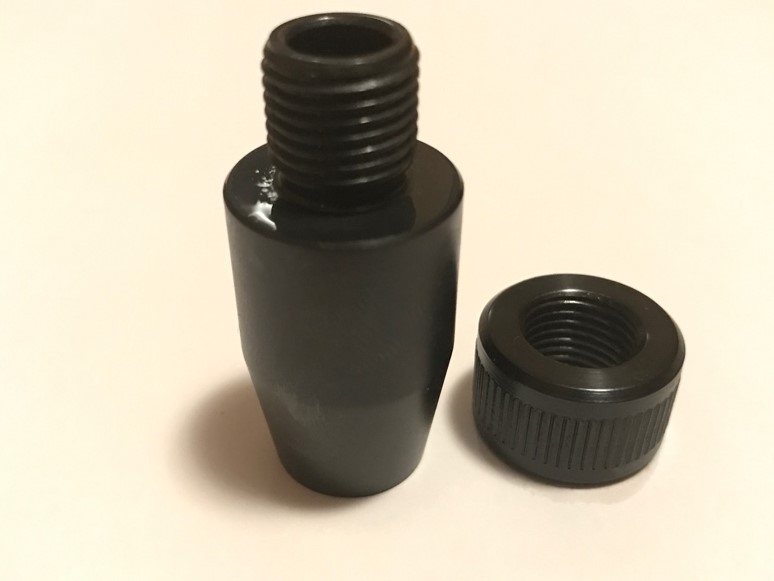 1/2-20 UNF Adapter to 15 mm With Thread Protector