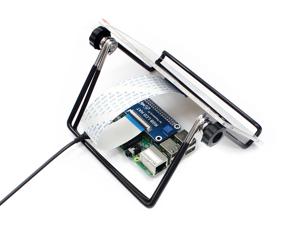 Waveshare 1024x600 7inch IPS Screen Display for Raspberry Pi DPI 40PIN GPIO