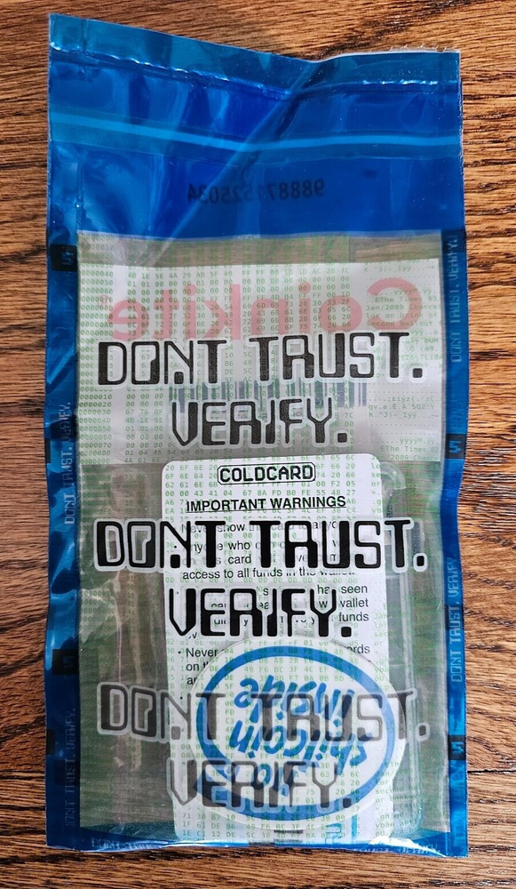 Coinkite Coldcard Mk3 - Bitcoin Hardware Wallet