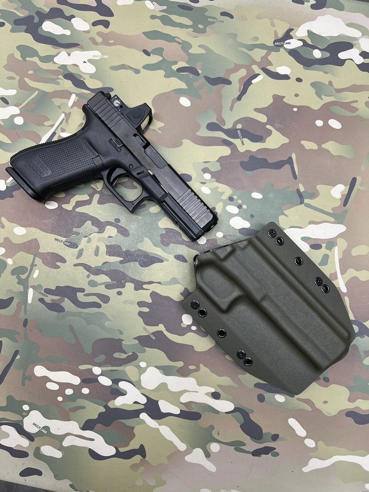 OD Green Kydex Holster for Glock 17L