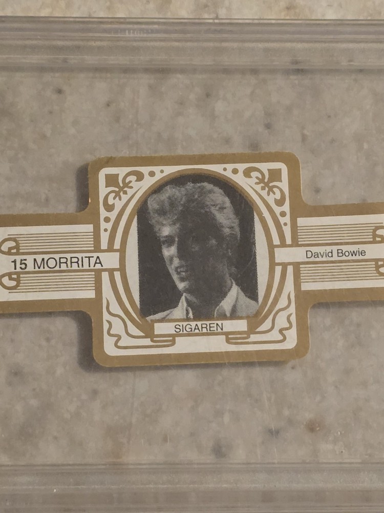 David Bowie Morrita Cigar Band Authentic Graded and Encapsulated