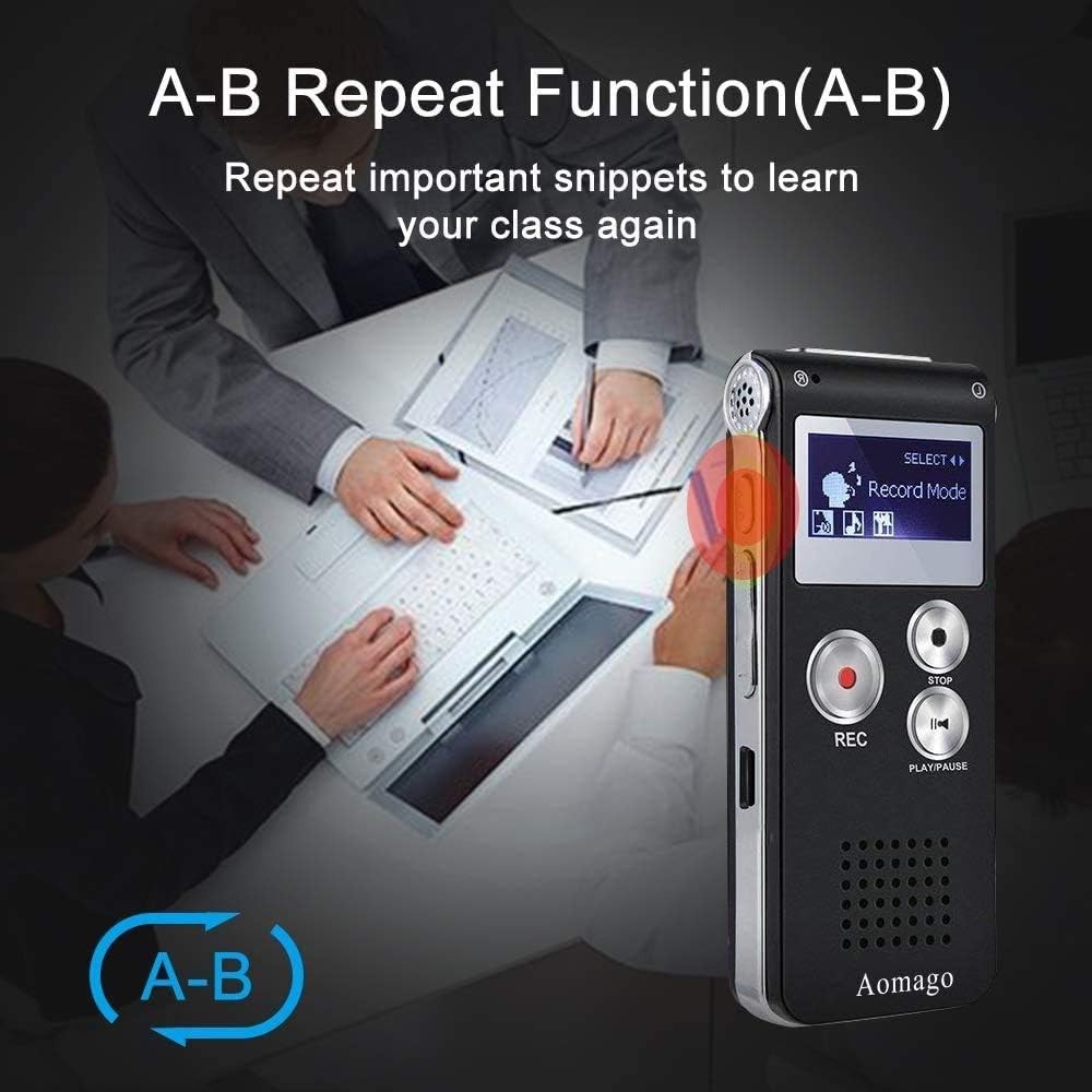 Sound Voice Activated Tape Recorder