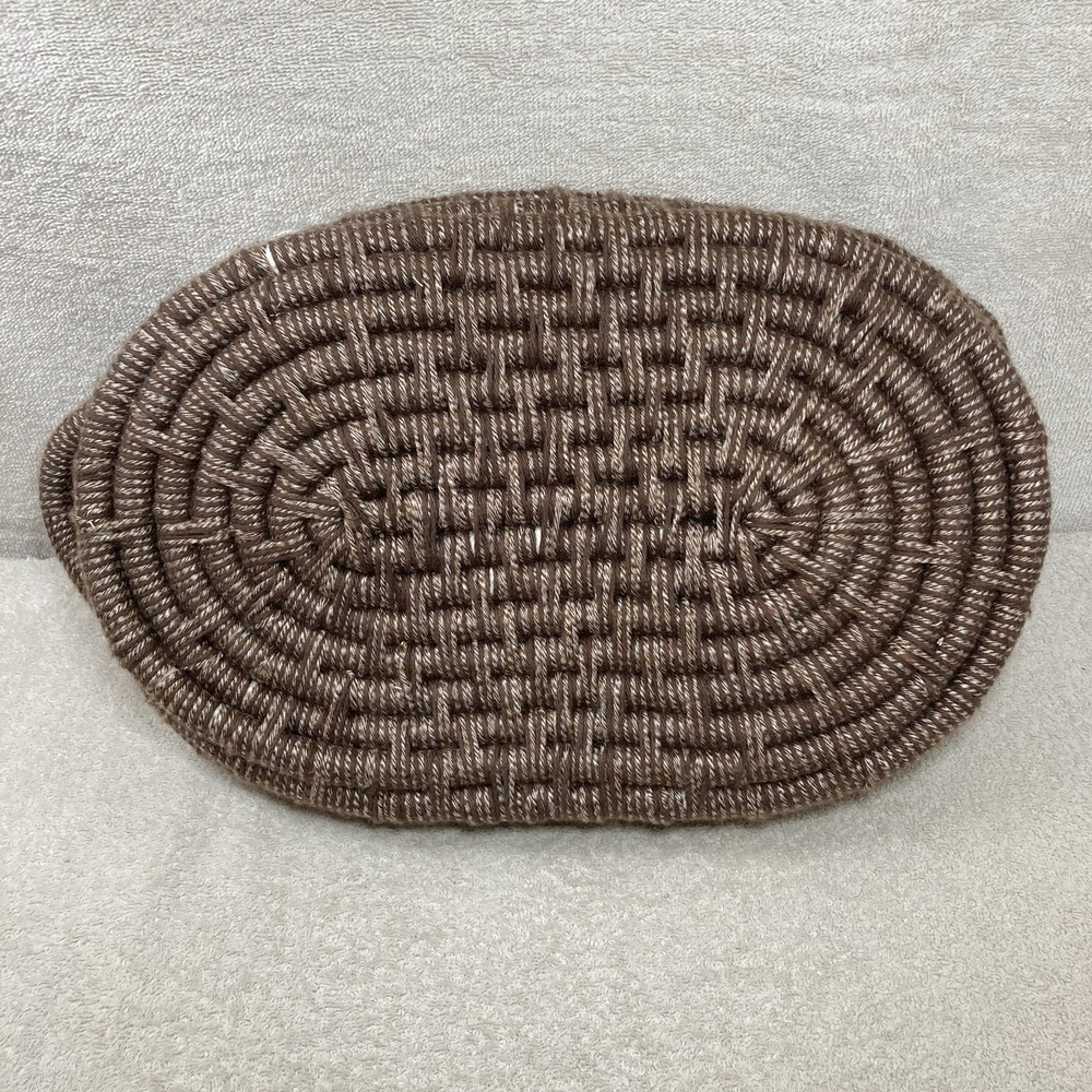 Handmade Coiled Oval Tray