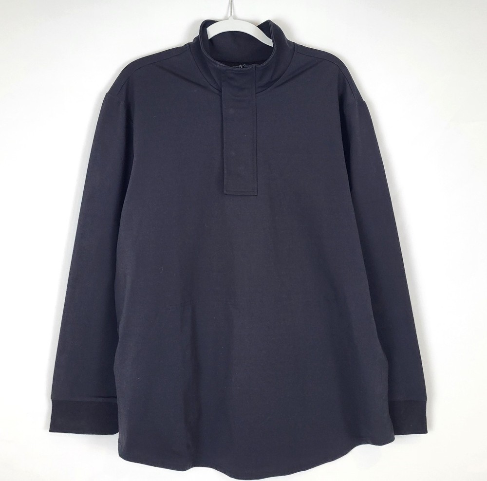 NWT Quince On Par 1/2 Zip Black Pullover Mens XL Golf Jacket New