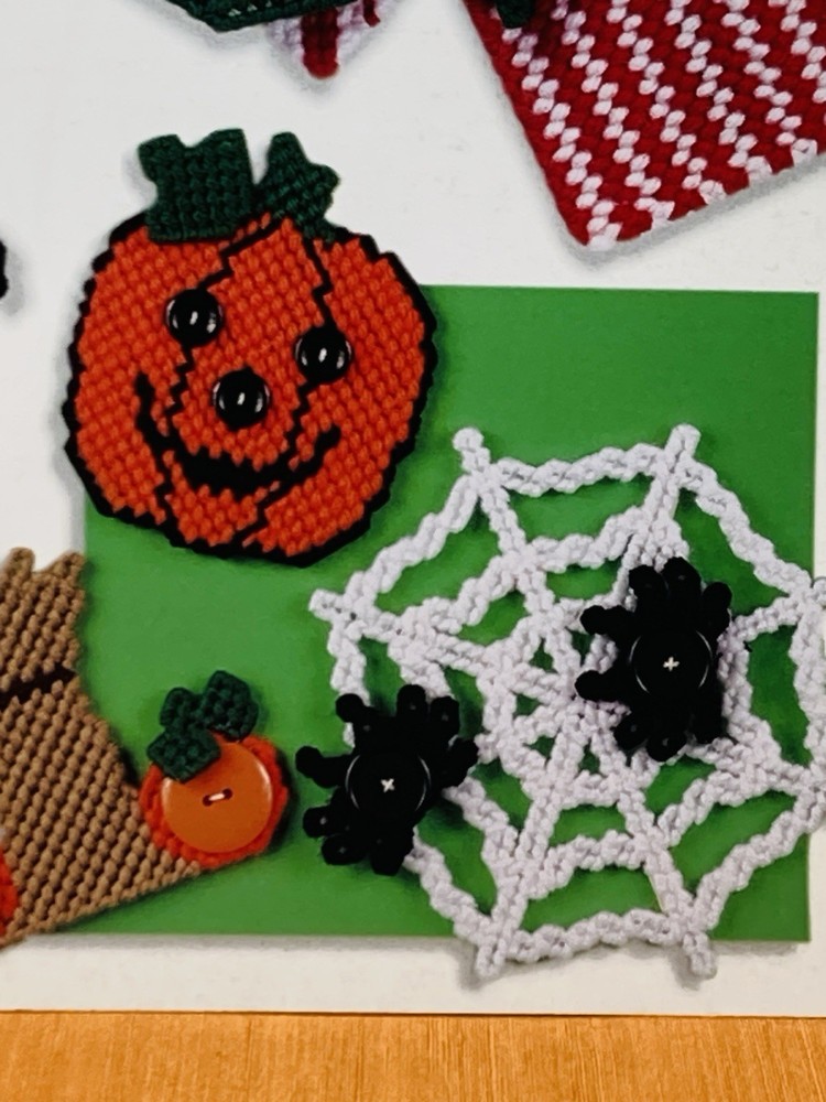 Button Magnets Plastic Canvas Patterns House of White Birches 36 Projects