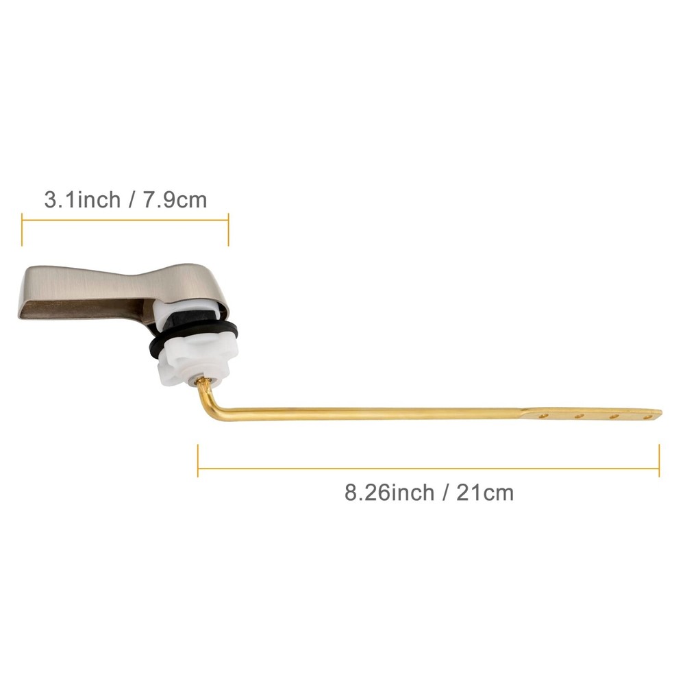 Universal Front Mount Toilet Handle Tank Flush Lever Replacement Handle Toilets