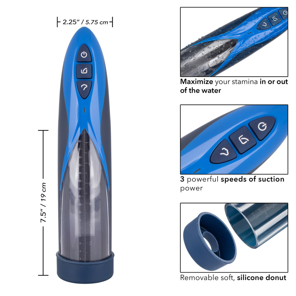 Automatic Pump Vacuum Enhancement Stretcher💋Quick Air Release & WaterProof