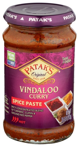 Pataks Paste Curry Vindaloo 10 OZ Pack Of 6
