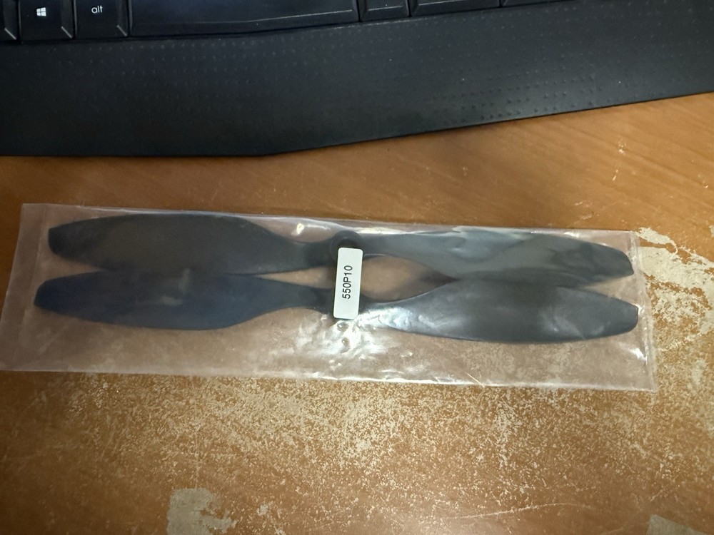 Pair of Black Propellers