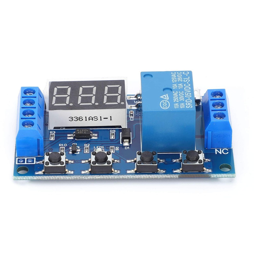 Relay Module Delay Power Off Disconnect Cycle Timing Circuit Switch...