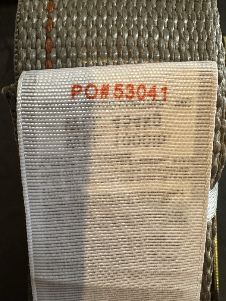 Pacific Cargo Control Ratchet Strap 2x16 WLL 1000 lbs. GRAY